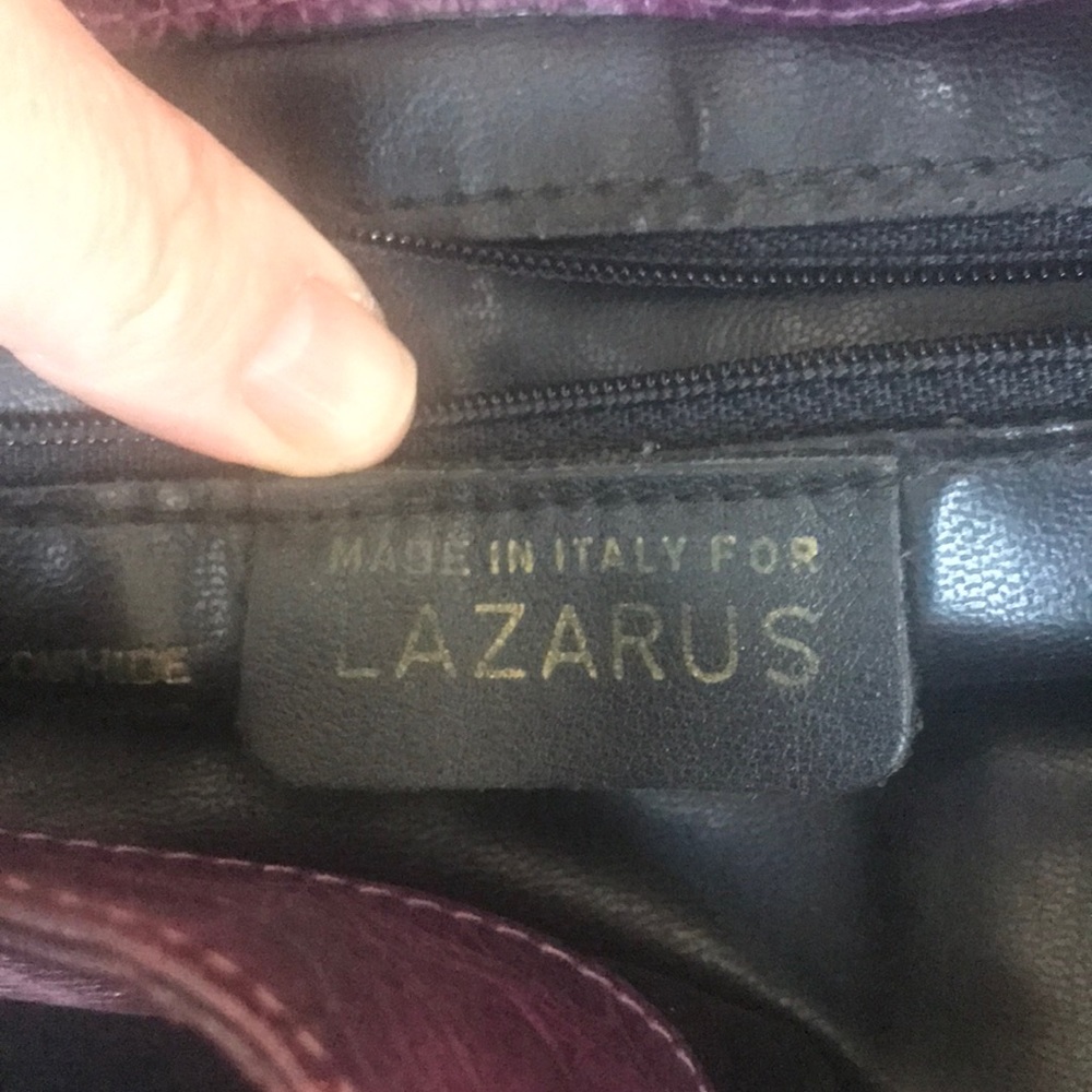 Vintage Lazarus Cowhide Leather Purse - Picture 4 of 5